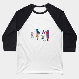 Fishing boy Baseball T-Shirt